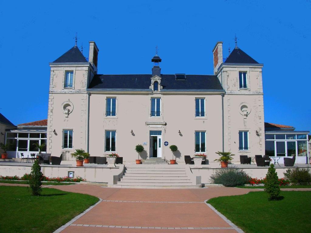 Chateau De La Sebrandière Hotel Le Gué-de-Velluire Buitenkant foto
